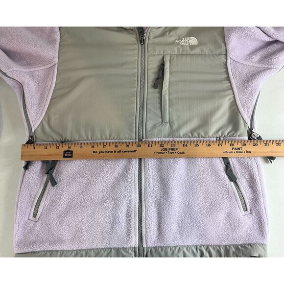The North Face Women's Denali Jacket Lavender Gray Fleece Full Zip Size S - Picture 9 of 12